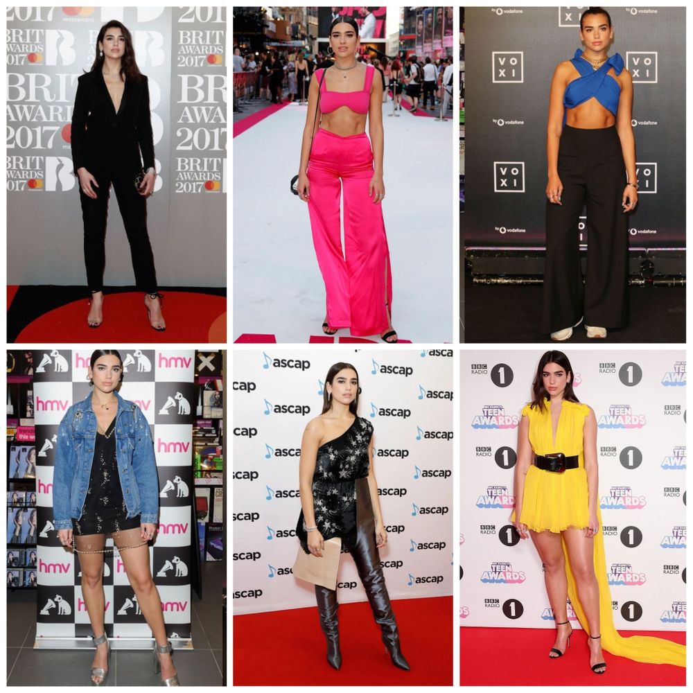 outfit thể thao của Dua Lipa