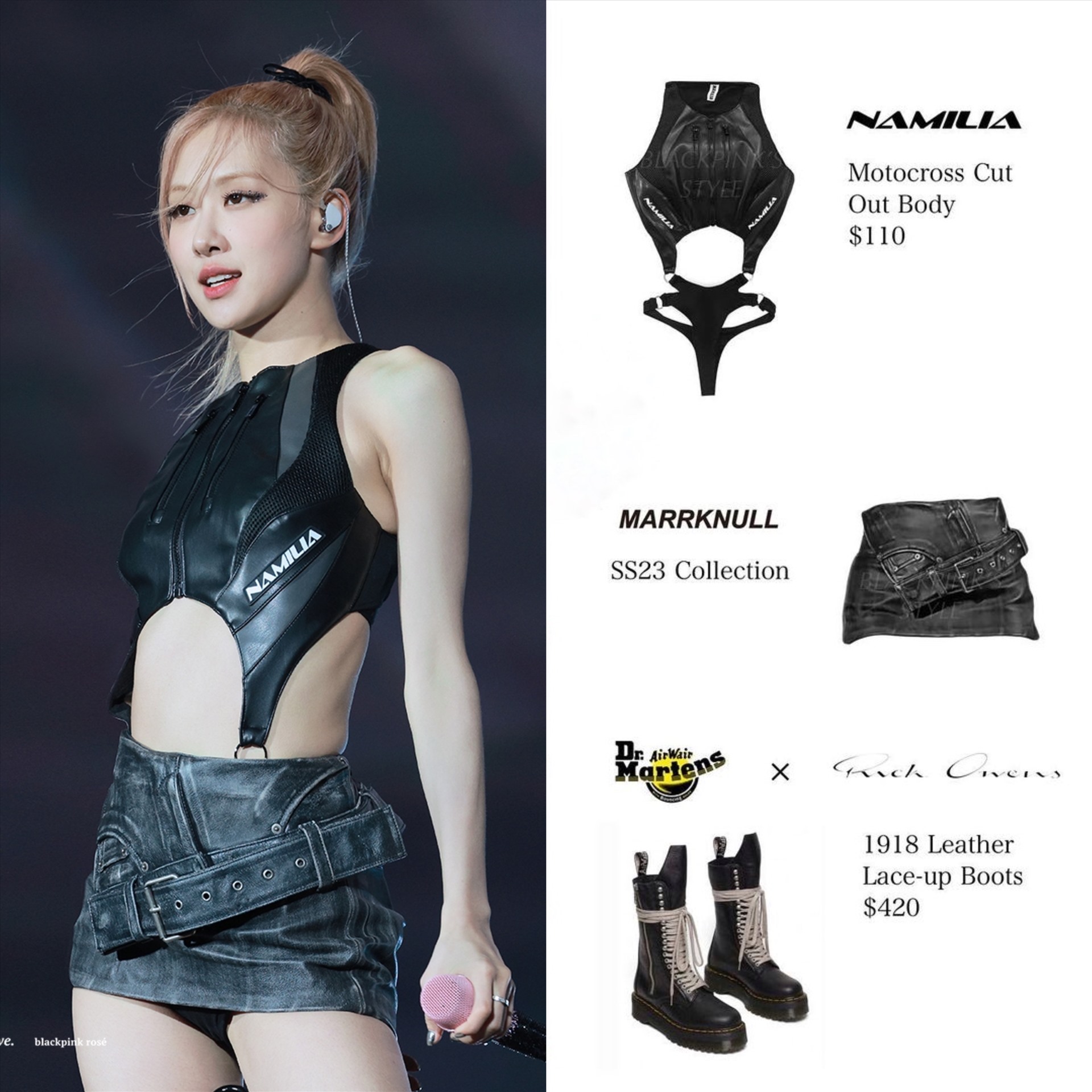 outfit thể thao của Rosé