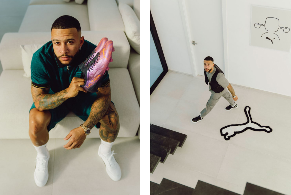 thời trang Memphis Depay
