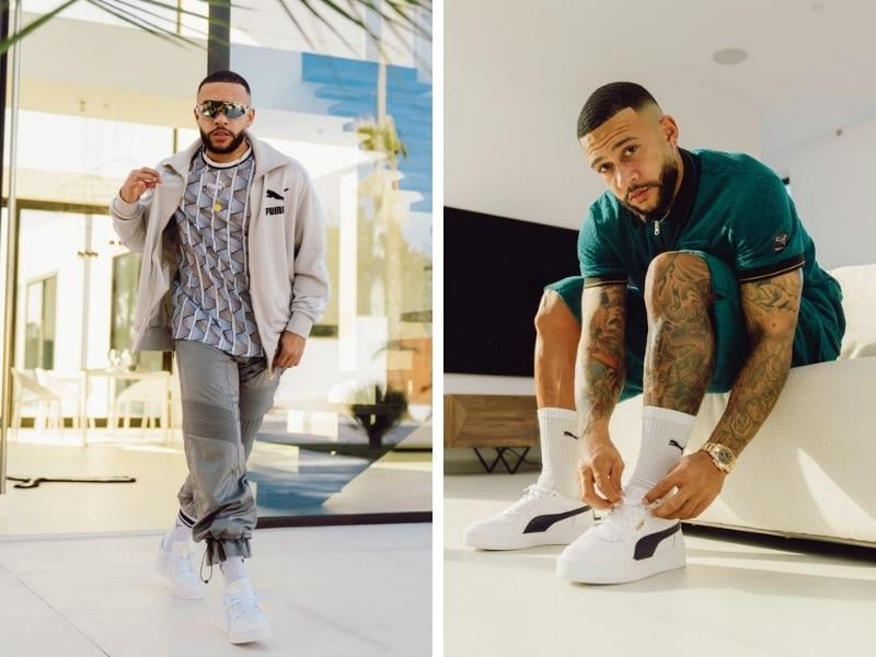 thời trang Memphis Depay