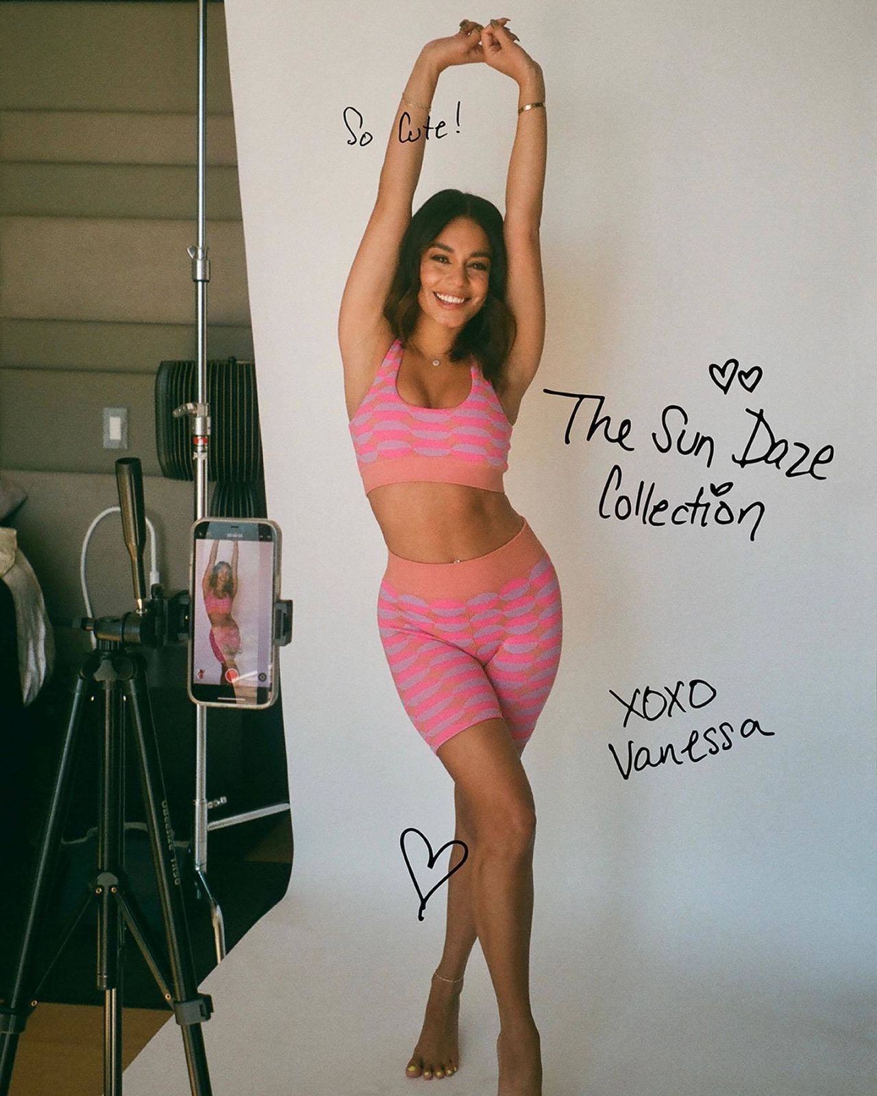 outfit thể thao của Vanessa Hudgens