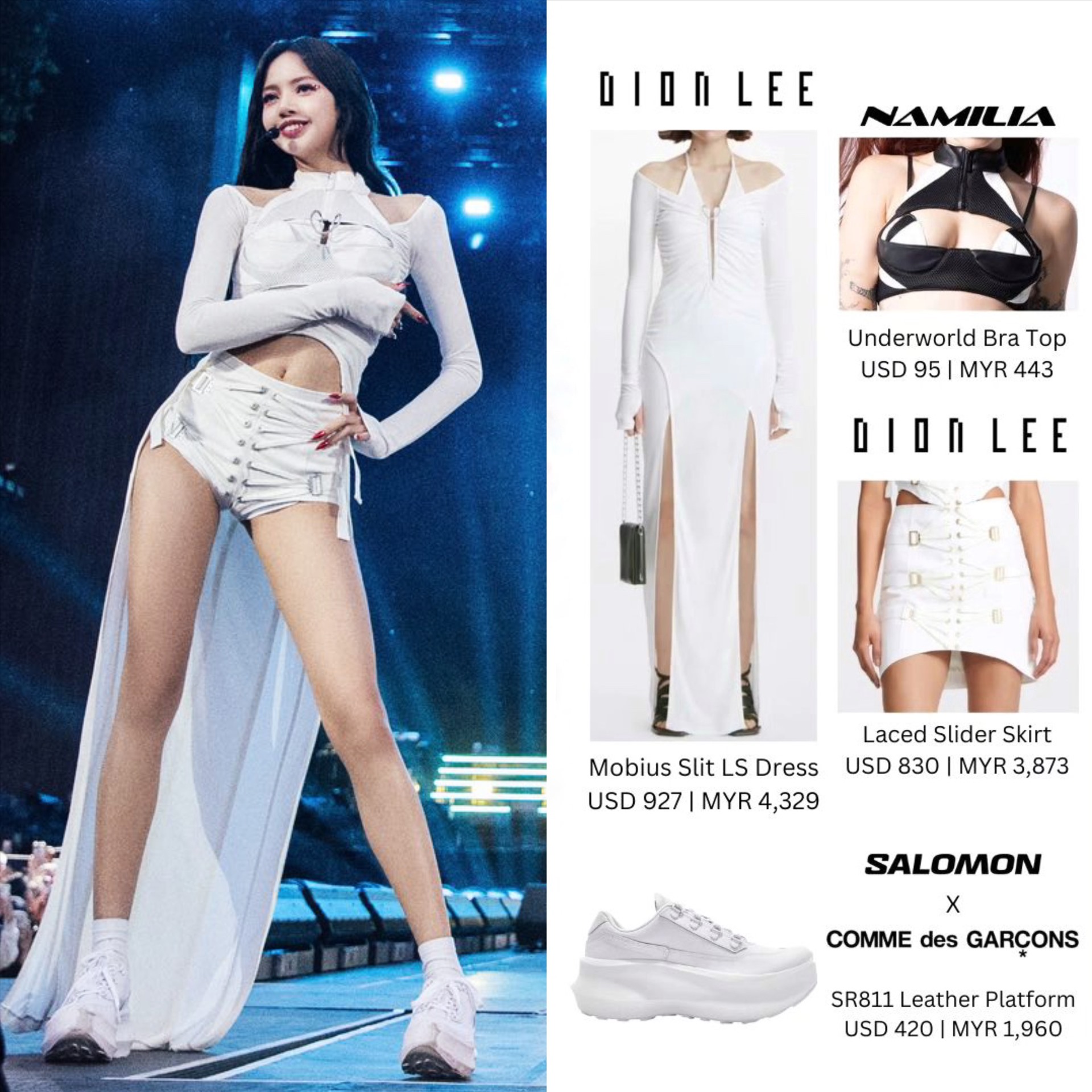 outfit thể thao của Rosé
