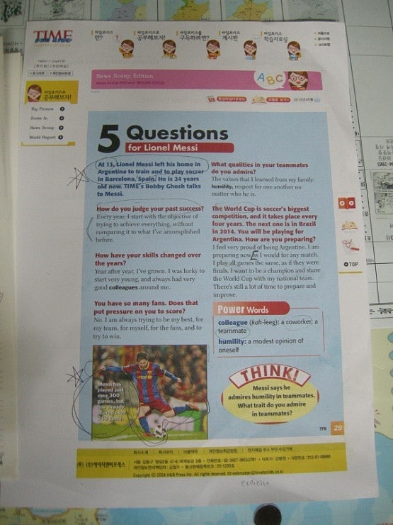 thời trang Lionel Messi